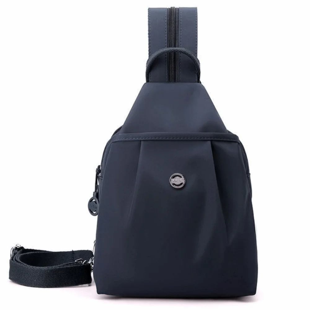New Oxford Fabric Backpack Multi Layer Waterproof Chest Bags Multi-purpose Large Capacity Shoulder Bag Unisex
