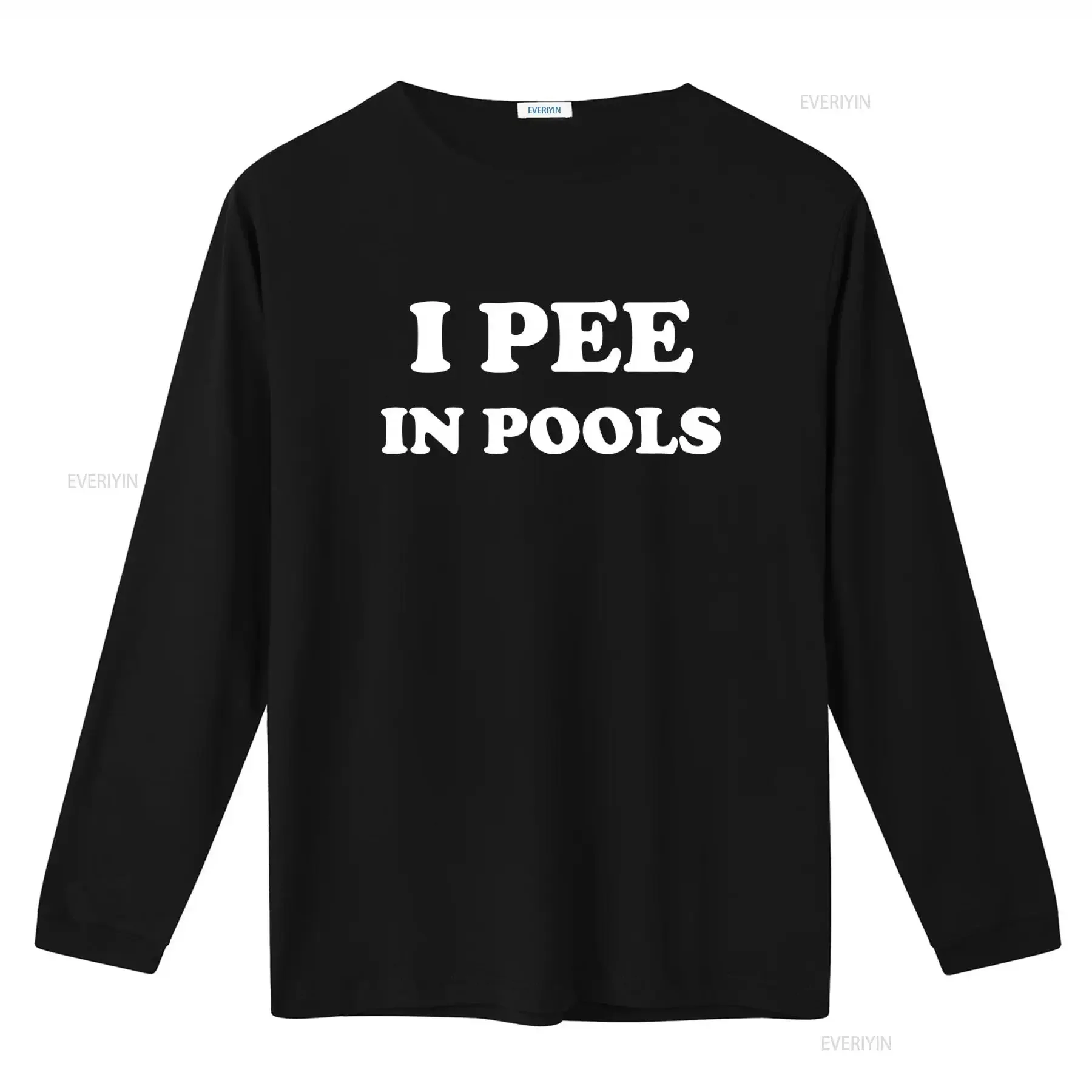 Funny I Pee In Pools T Shirt with Offensive Rude Saying Humor Gag  vintage Washed designer clothes Top For Everyday Wear