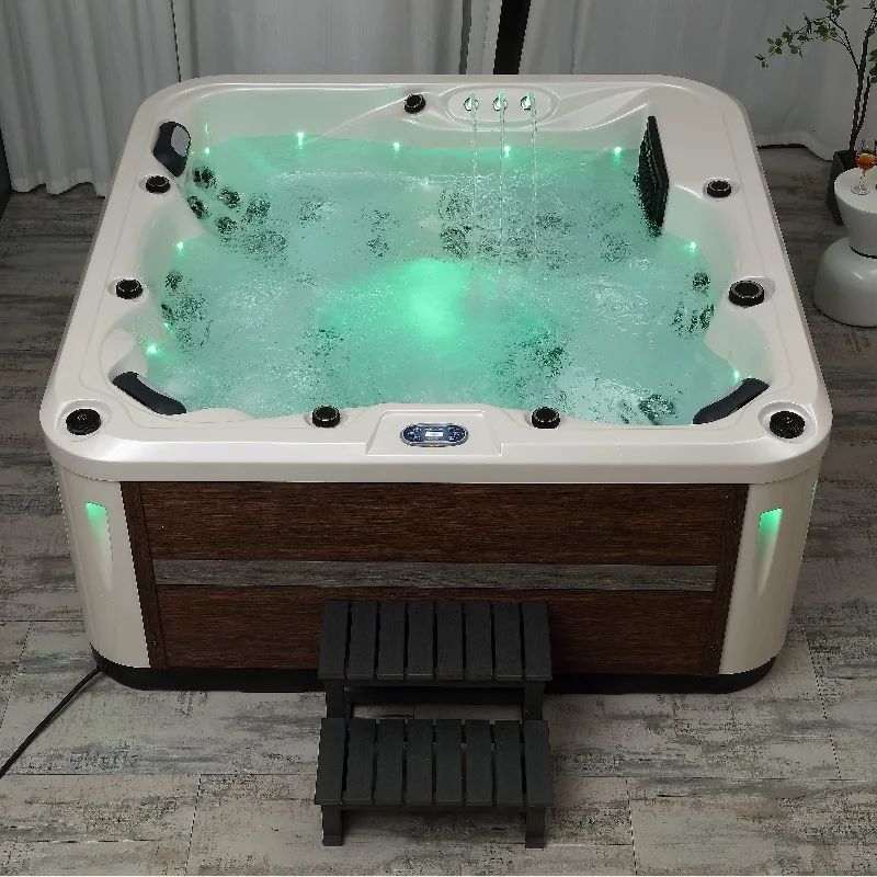 2026 Hot Sale FL Customized Outdoor  Acrylic Spa Jacuzzis  with Soaking Function Balboa SPA Control System for Apartment