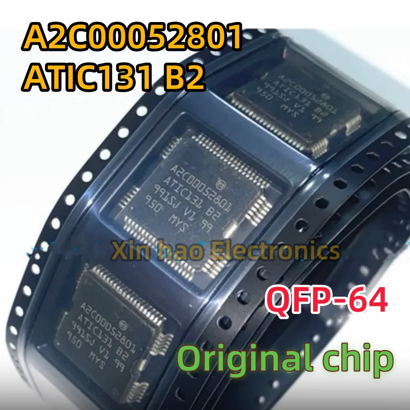 1PCS/LOT Original A2C00052801 ATIC131 B2 ATIC131B2 QFP-64 Computer board fuel injector drive Chips