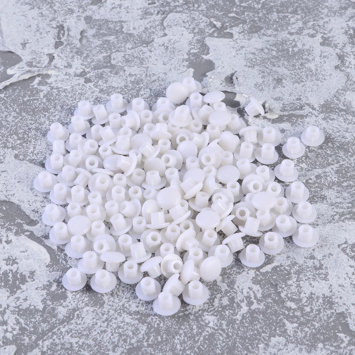 

100Pcs Screw Cover Decorative Caps for Hinges 5Mm Plastic Cabinet Door Window Bolt Covers Easy Install No Tool Needed