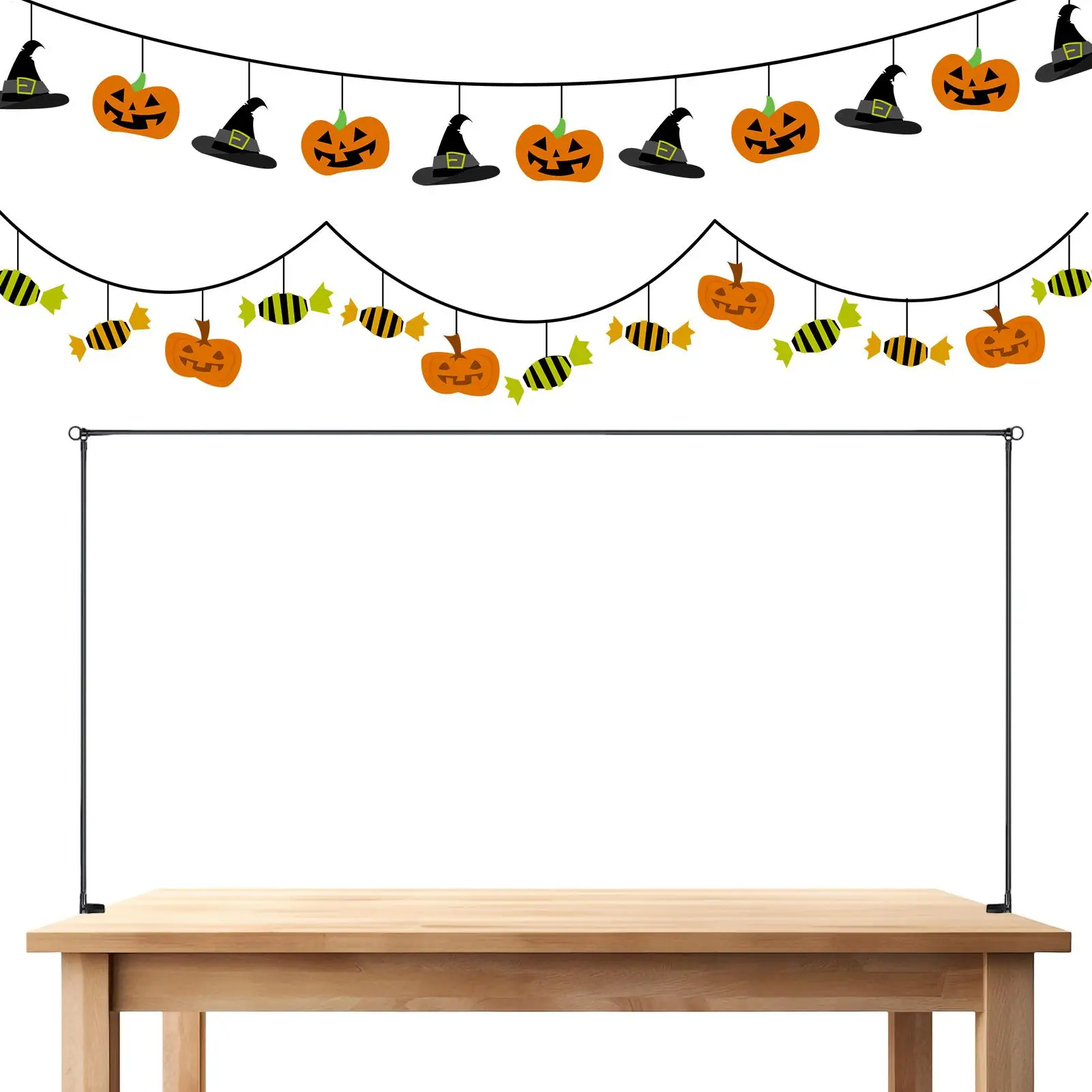 Table Arch Stand with Clamps Adjustable Table Balloon Arch with Clamps Dining Background Rack for Daily Swing Event Catering