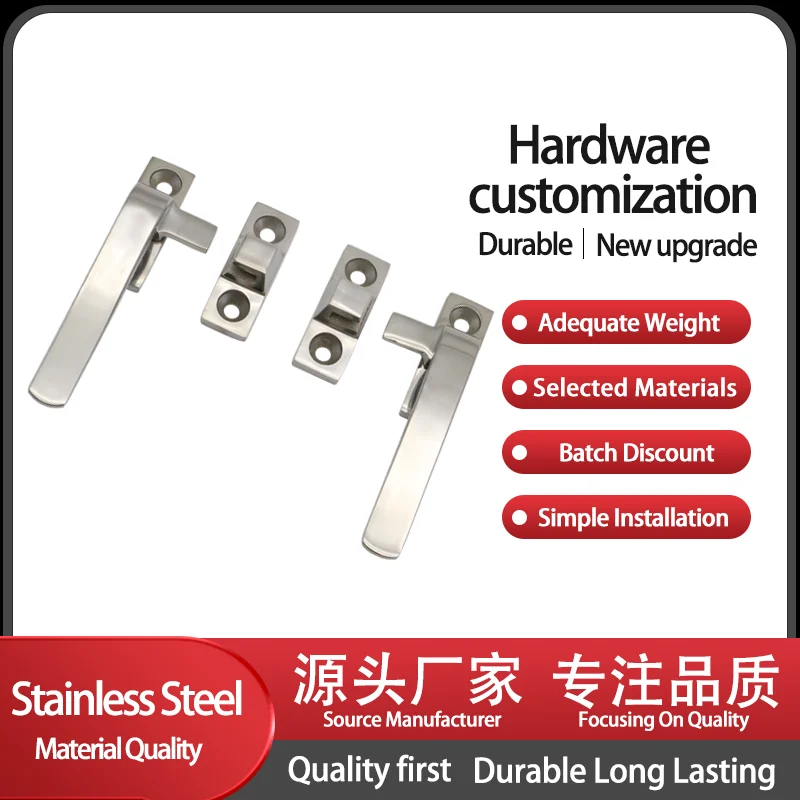 

304 Stainless Steel Handle Distribution Cabinet Door And Window Rotating Handle With Multiple Specifications