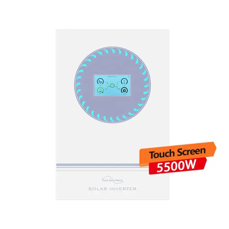 5 Kw 5.5 Kw 5000 Watt DC to AC Single Phase Hybrid Solar Inverter Low Frequency Inverter