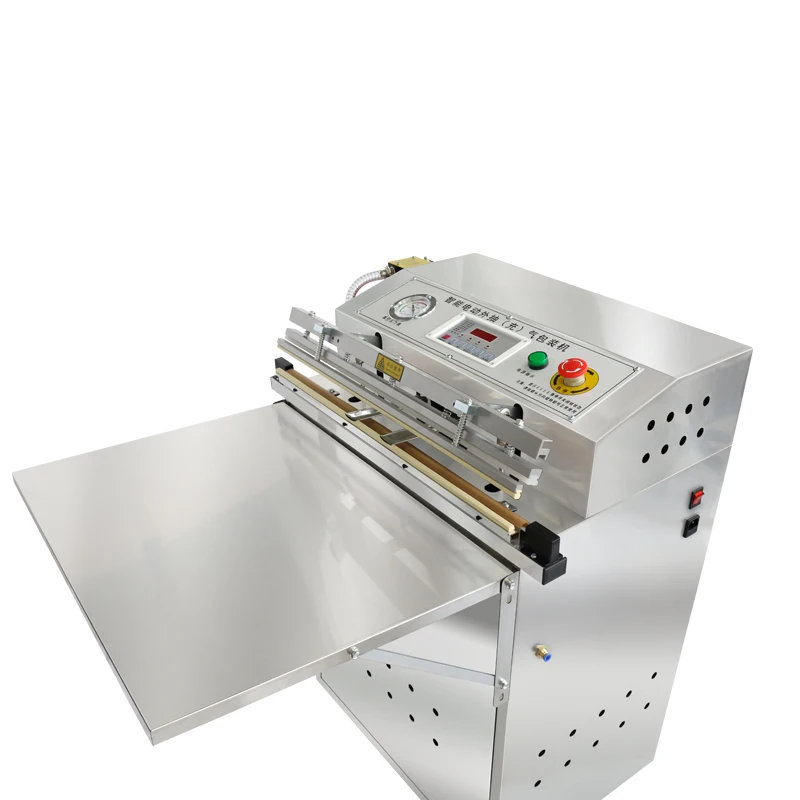 آلات التعبئة والتغليف وختم شريط تفريغ اللحوم من النوع العمودي، عبوات تعبئة النيتروجين الغازية