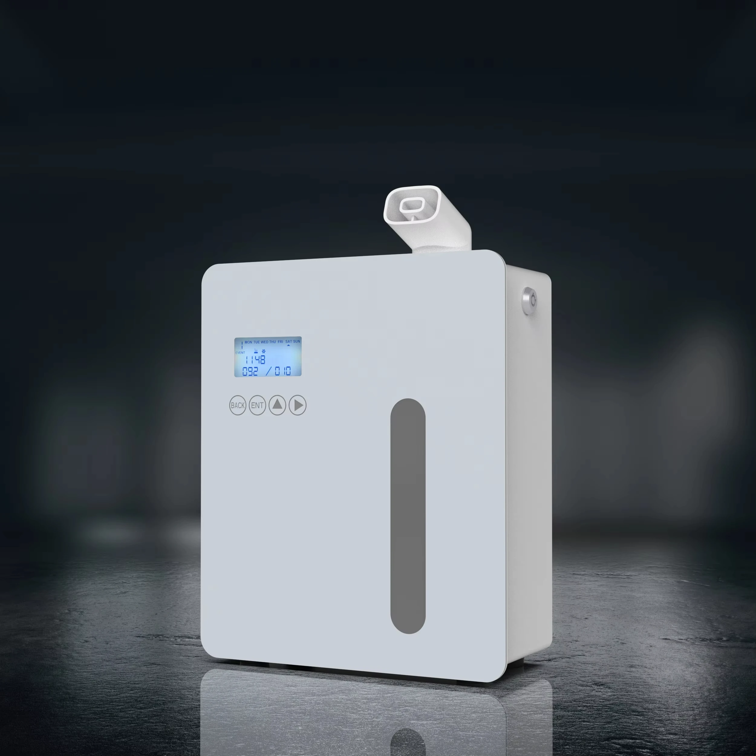 WIFI & Bluetooth Control Super Quiet Fashionable Metal Electric Commercial Aroma Fragrance Diffuser Machine