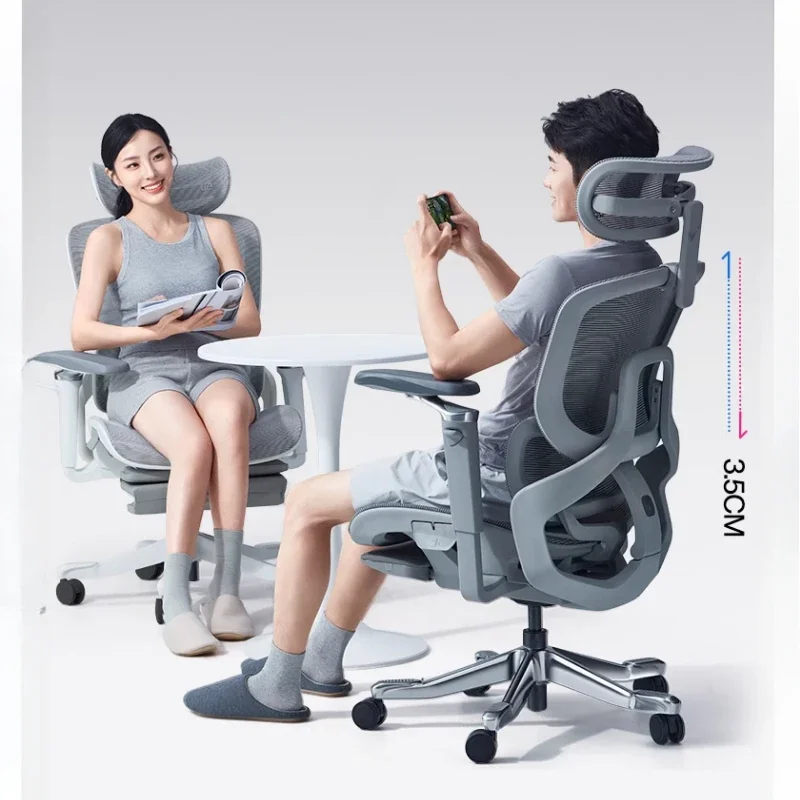 كرسي مكتب مرن متين قابل للتدوير أرضية شمالية حديثة كرسي مكتب مريح أثاث معدني للفتيات الاسكندنافية سيلا Escritorio