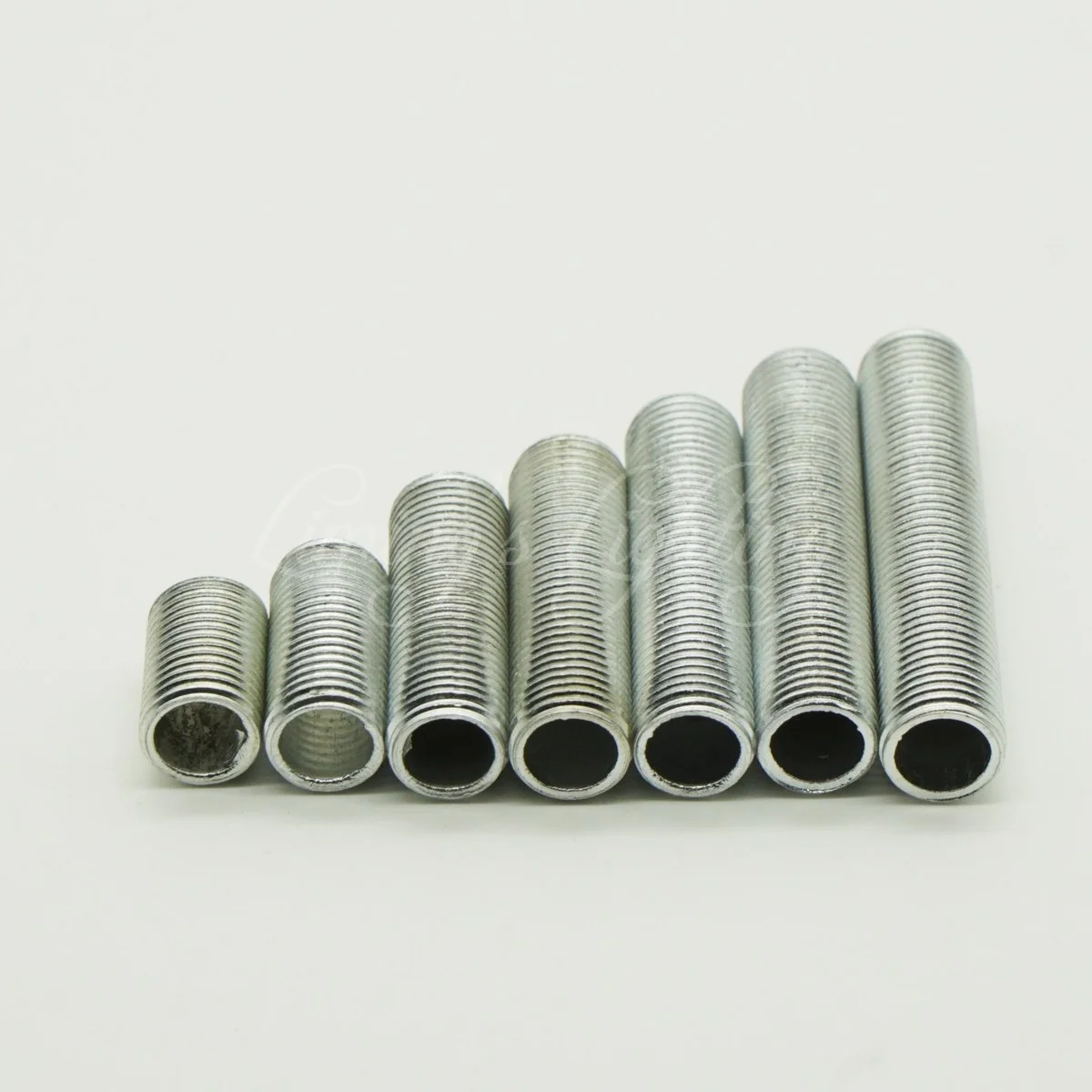 20PCS Lamp Lighting Rod Connector Screw The Whole Tooth Section Tooth Pole M10 Hollow Screw Teeth Of Lighting Accessories DIY