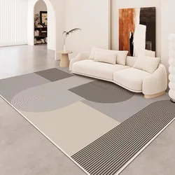 VIKAMA Simple Light Luxury Crystal Velvet Carpet Home Decorate  Living Room Mats Bedroom Rugs Balcony Entey Floor Door  Blanket