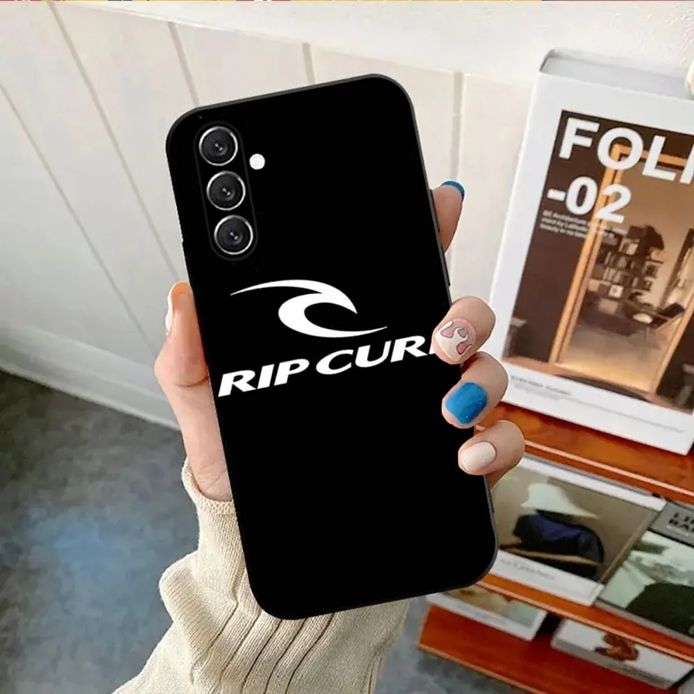 Luxury Beach R-Rips Curls  Phone Case For Samsung Galaxy A13,A21s,A22,A31,A32,A52,A53,A71,A80,A91 Soft Black Cover