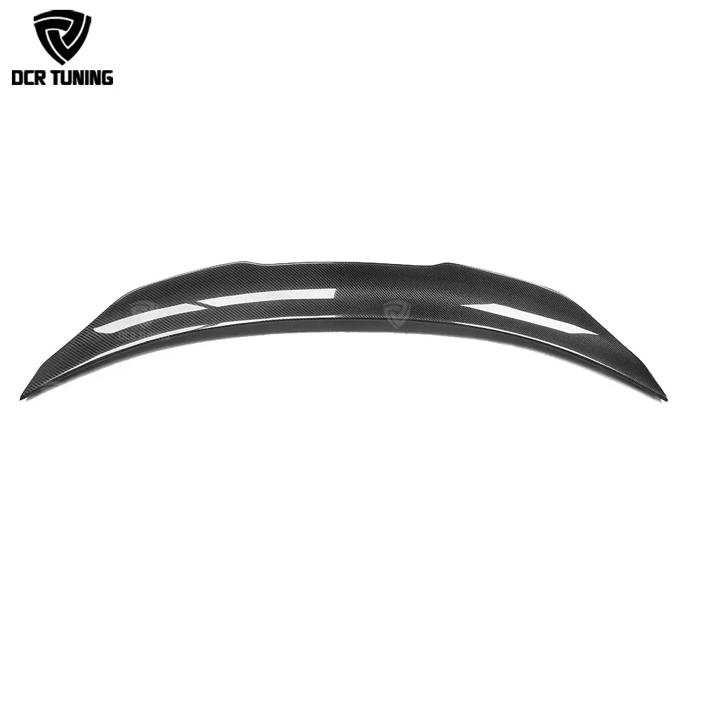 PSM Style Carbon Rear Spoiler For Alfa Romeo Giulia Spoiler Carbon Fiber Trunk Spoiler Wing Gloss Black Car Accessories 2015-UP