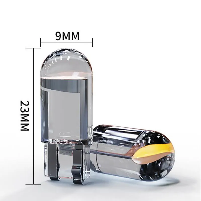 5 uds W5W carcasa de cristal Cob LED accesorios de bombilla de coche para Alfa Romeo 147 156 159 Alfetta Berlina Brera Mito Giulia Milano