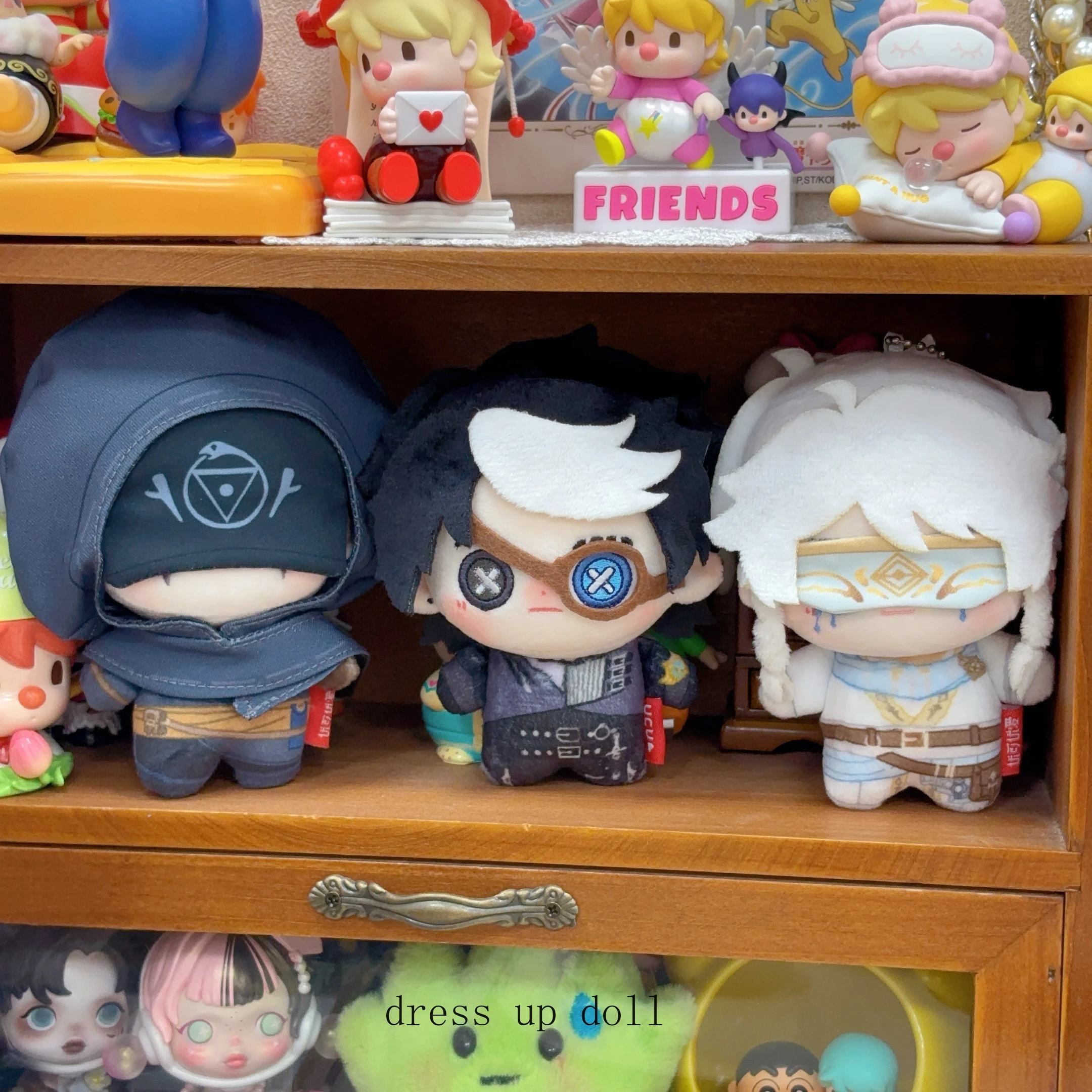 10cm Eli Clark Seer Attributes Doll Game Identity Ⅴ Cartoon Plush Print Starfish Body Pendant Original Toy Figures Gifts