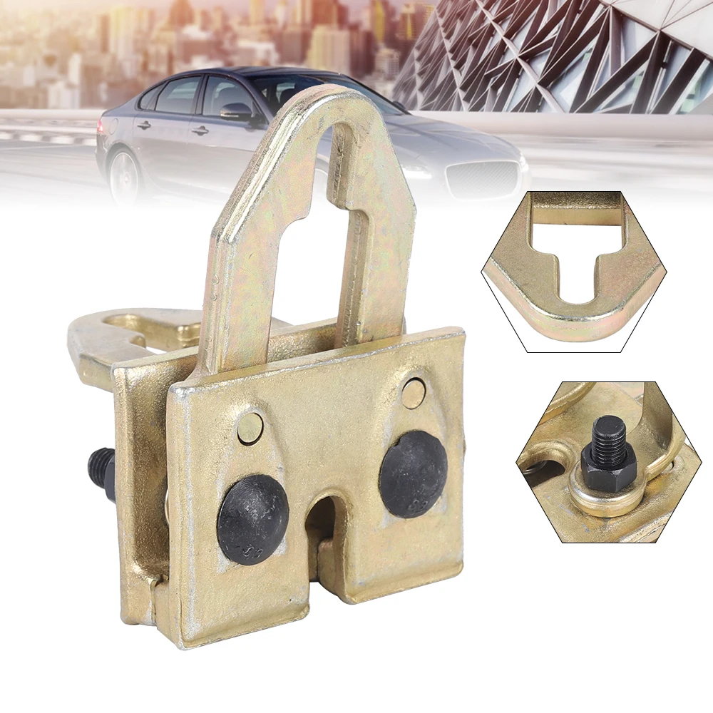 Picture 3: 5 Tons Self Tightening Pull Clamp 2 Way Grips Frame Rack Car Body Repair Tool