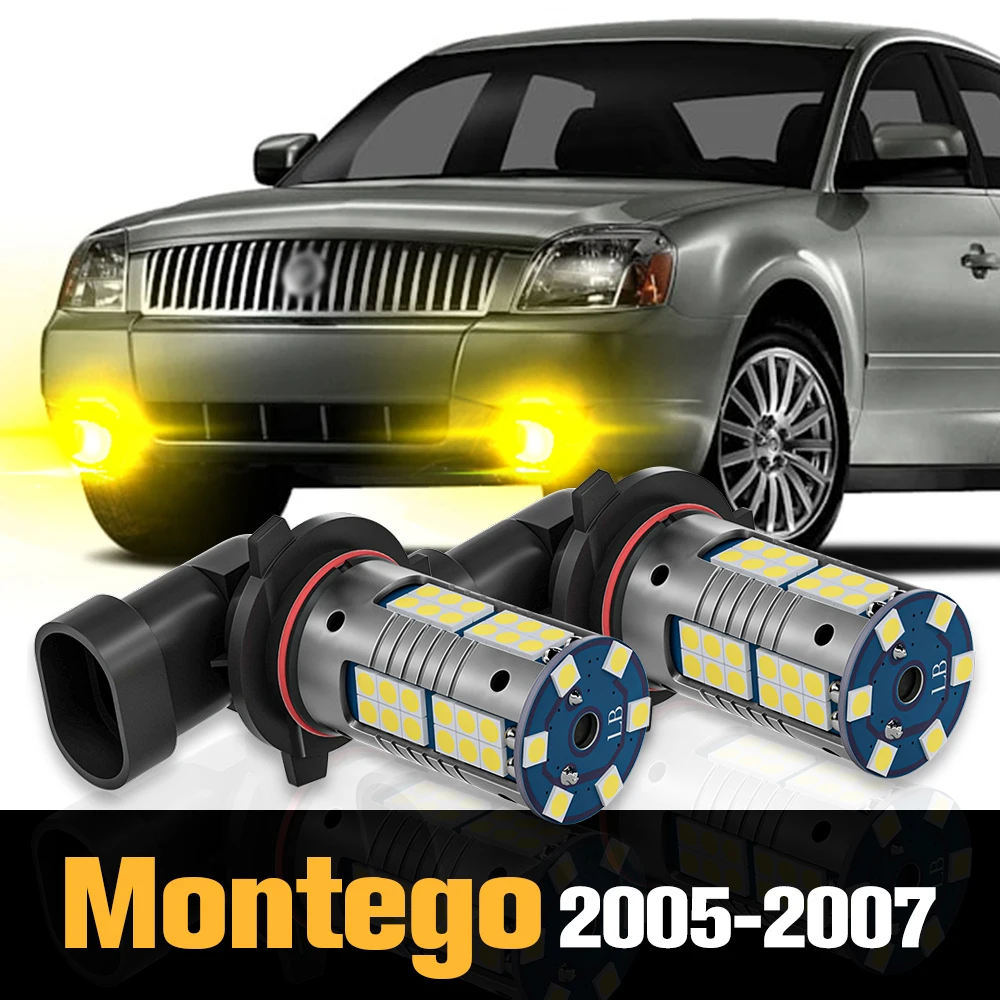 

2pcs Canbus LED Fog Light Lamp Accessories For Mercury Montego 2005 2006 2007