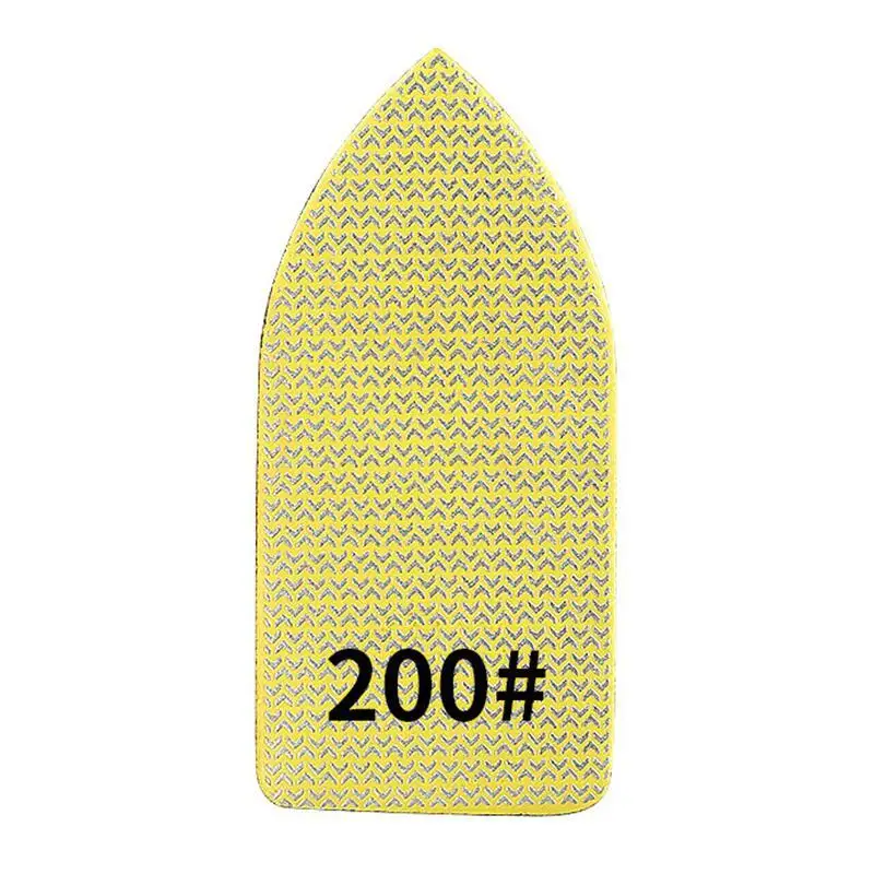 120*55mm Galvanisiertes Handpolierpad zum Polieren von Keramikfliesen, Marmor, Glas, Aluminium, Eisen, Stahl, Schleifpads – Detail 8