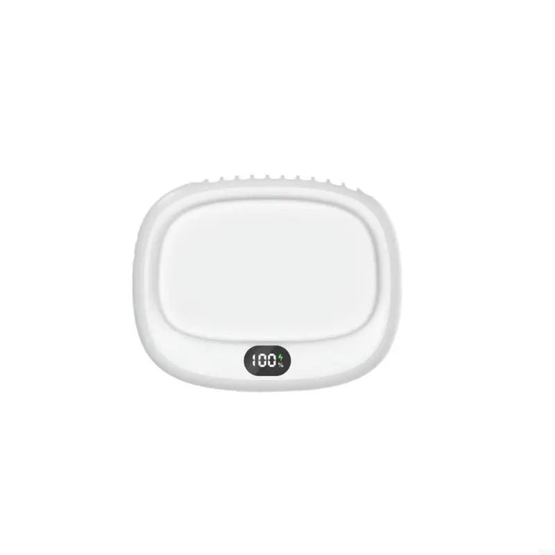 

Вентилятор висящего шейки с аккумуляторной батареей USB и регулируемыми скоростями ABS Texture N58D