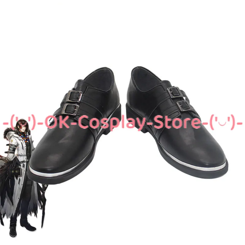 

Game Arknights Gnosis Cosplay Shoes PU Anime Leather Shoes Halloween Carnival Boots Cosplay Props Custom Made