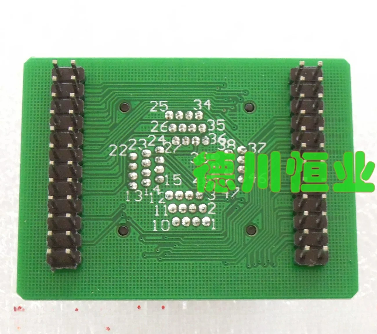 TQFP48 to DIP48 LQFP QFP48-0.5 adapter programming test bench
