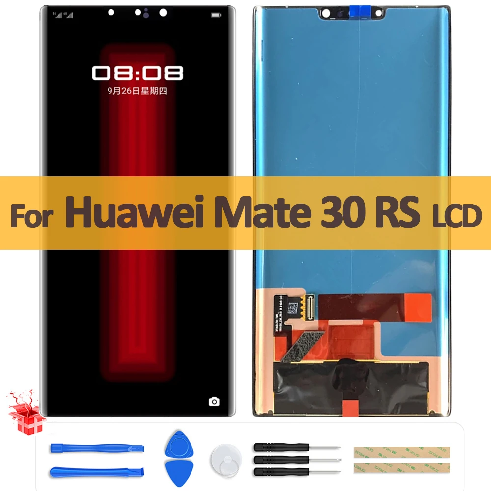 

6.53" Original OLED For Huawei Mate 30 RS Porsche Design LCD LIO-N29 AN00 Display Touch Screen Digitizer Assembly For Mate30 RS