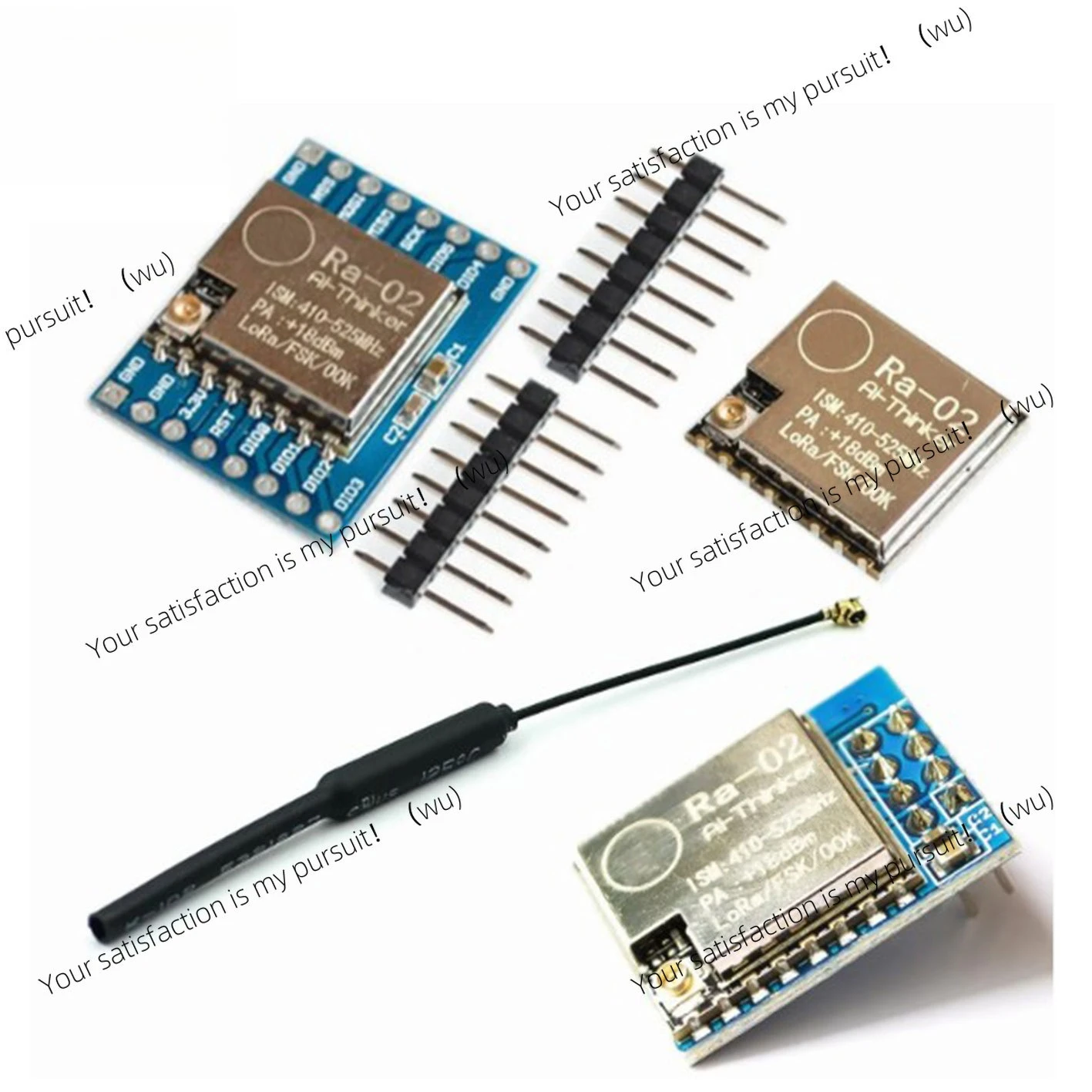 

433MHZ SX1278 LoRa Module Ra-02 Wireless Spread Spectrum Transmission Board 2.4G IPX Antenna Smart