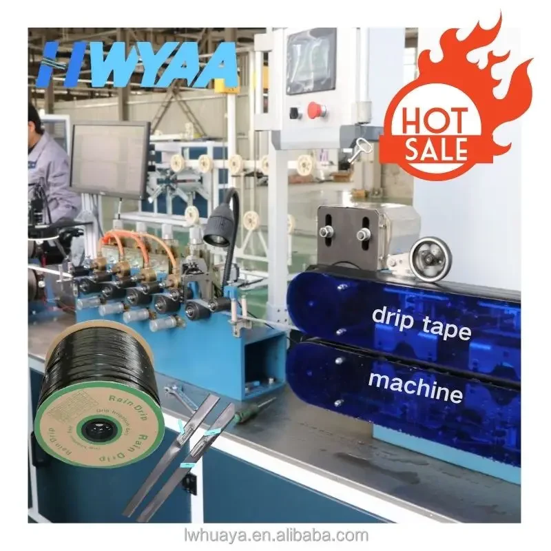 HWYAA Flat Drip Irrigation Tape Making Machine/Drip Irrigation Pipe Extrusion Machine/Production Line