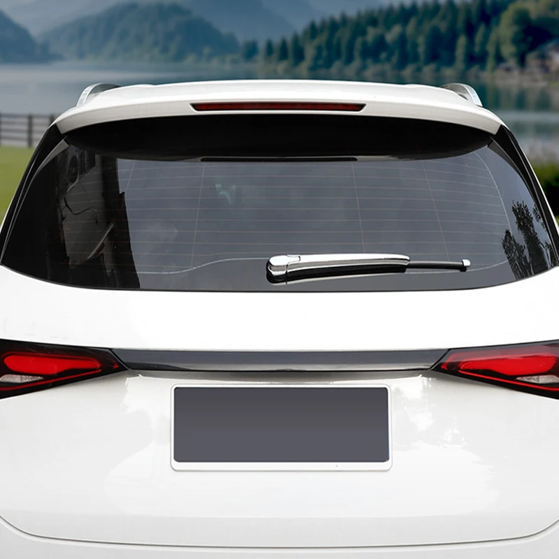 الكروم ماسحة خلفية غطاء الزخارف أنيق لمرسيدس بنز A B GLA GLB GLC GLE GLS EQA EQB 180 200 250 300 400 450 اكسسوارات