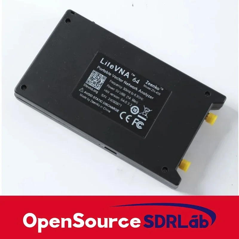 Latest Firmware 50kHz ~ 6.3GHz TinyVNA LiteVNA 64 4