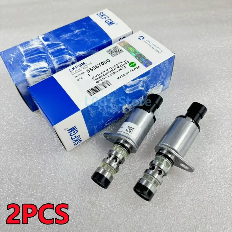 2 SZT. NR: 55567050   Zawór elektromagnetyczny sterujący zmiennym rozrządem do Chevrolet Cruze 1.6 1.8L Sonic Epica Excelle GT XT Opel Astra