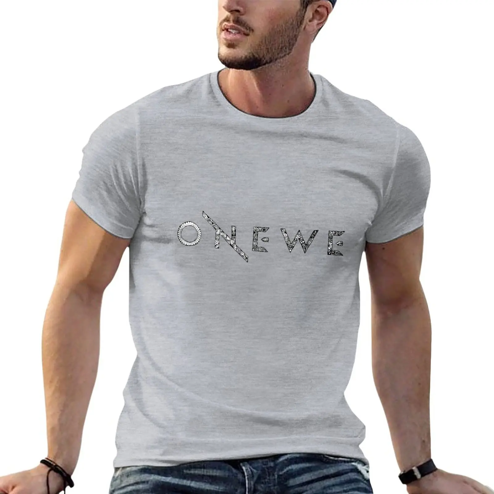 Zentangle Onewe Logo T-Shirt cute tops blacks mens t shirt graphic