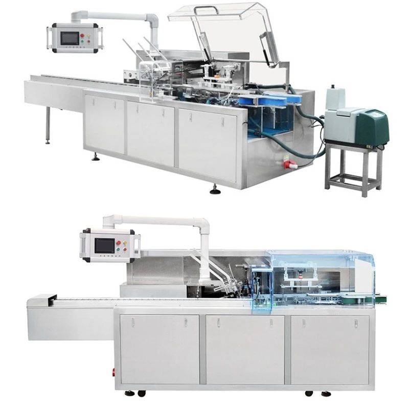 Cartoning machine, automatic packaging machine, food bread biscuit labeling and cartoning production line