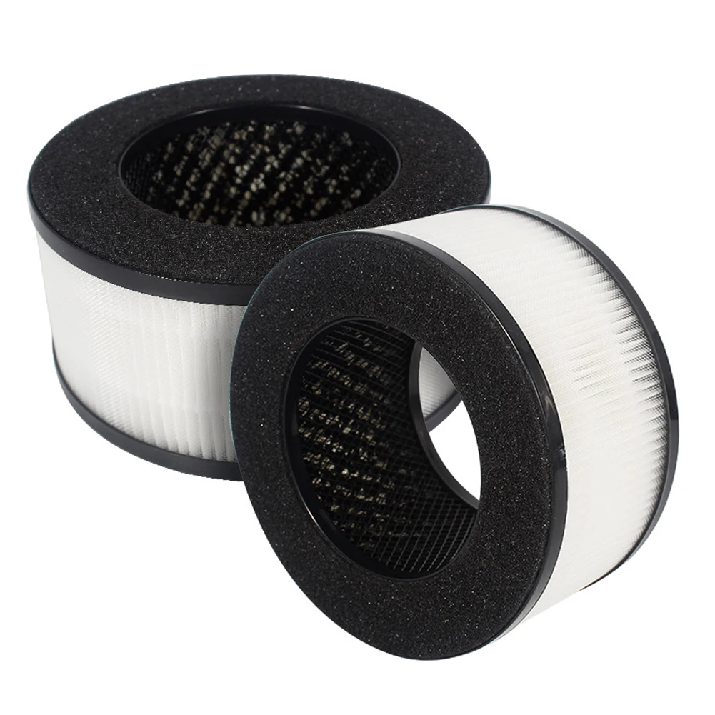 مرشحات أجزاء المكنسة الكهربائية 2 حزمة رائعة لتنقية Slevoo BS-01 لوازم منزلية متطابقة للغاية عالية الجودة