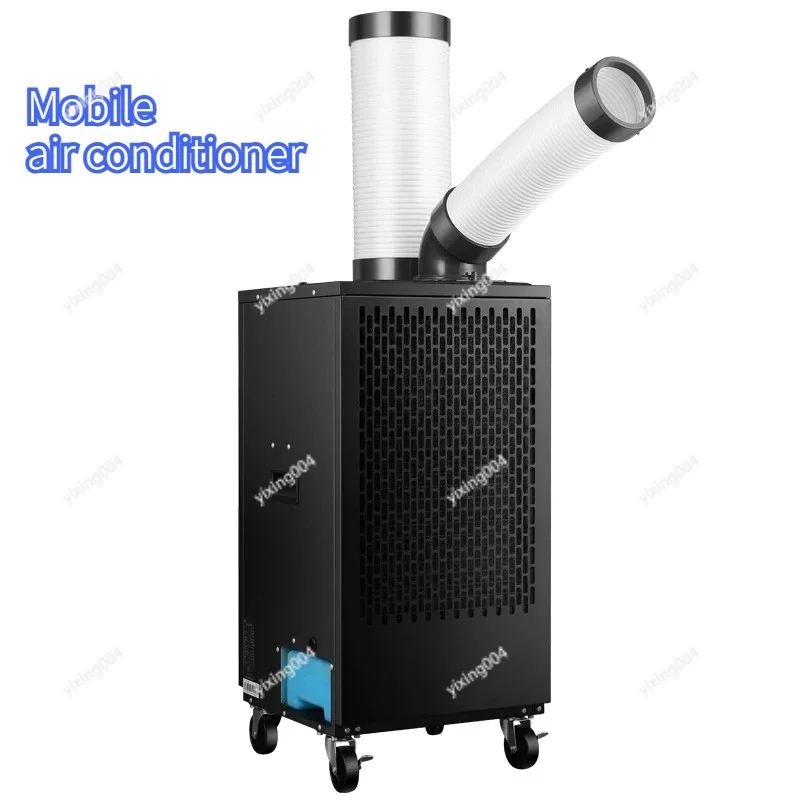 Industrial Mobile Air Conditioner Integrated Compressor Cooling Unit for Workshop Kitchen