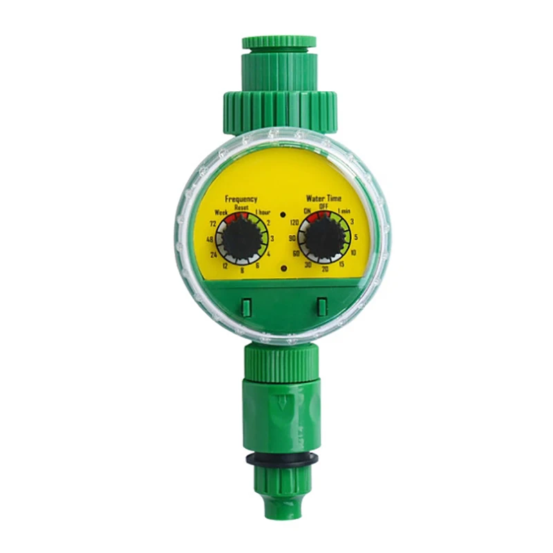 Garden Watering Irrigation System Ball Valve Timer Adjustable Misting Nozzles Automatic Spray Outdoor Greenhouse