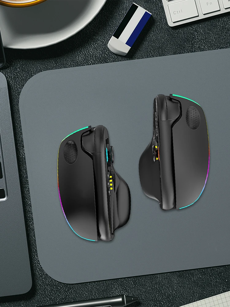 

Комплект для геймеров: 1 пара держателей для контроллеров и мыши, стабильное управление для шутеров, настольный держатель для мыши для контроллеров Switch 2