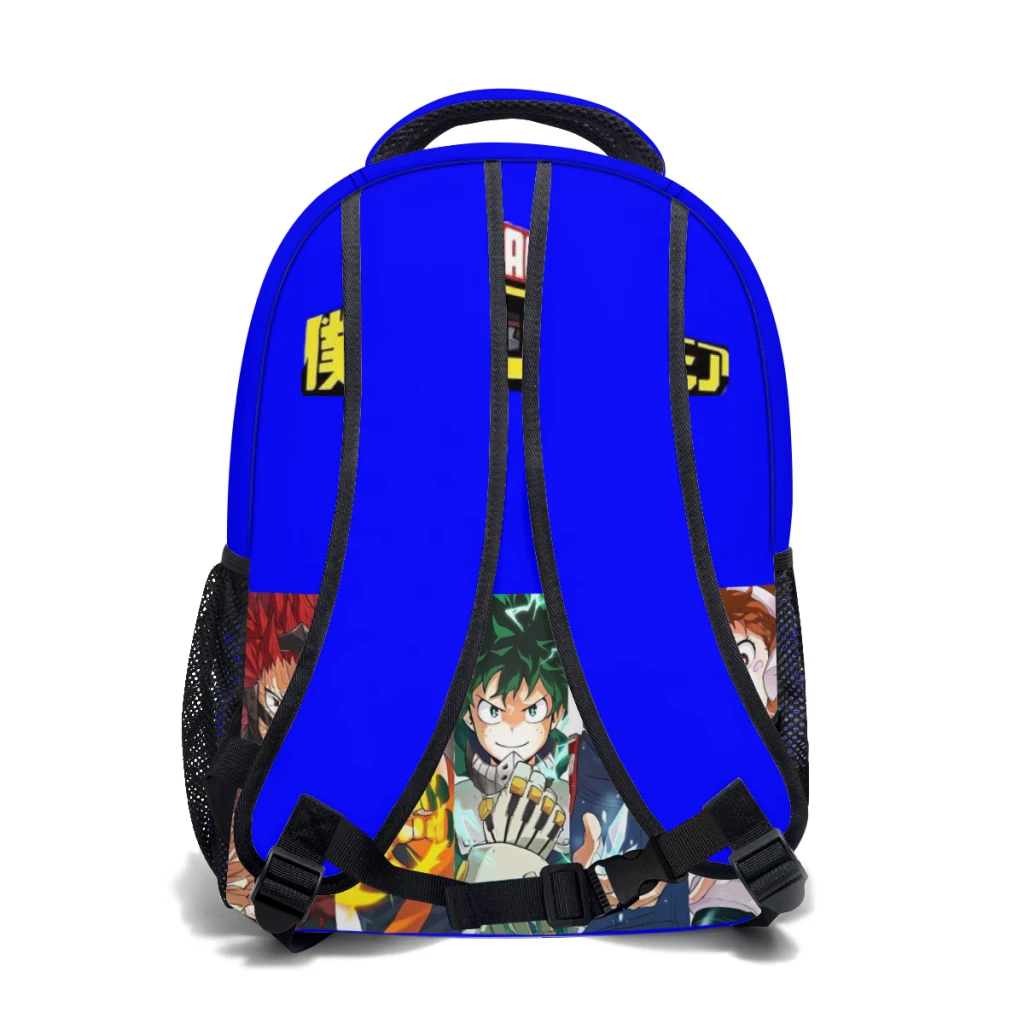 Mochila escolar de Anime My Hero Academia para niños, mochila de gran capacidad para estudiantes, mochila para estudiantes de secundaria de dibujos animados