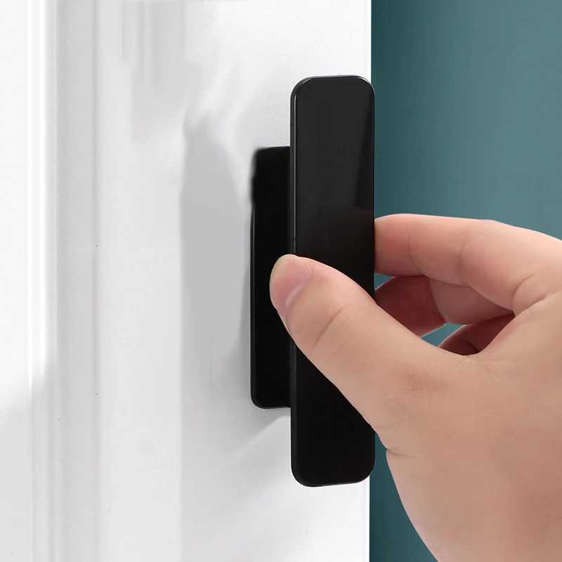 

Ручка для шкафа без сверления, на прочном клее, для дверей гардероба, книжных шкафов, раздвижных и стеклянных дверей