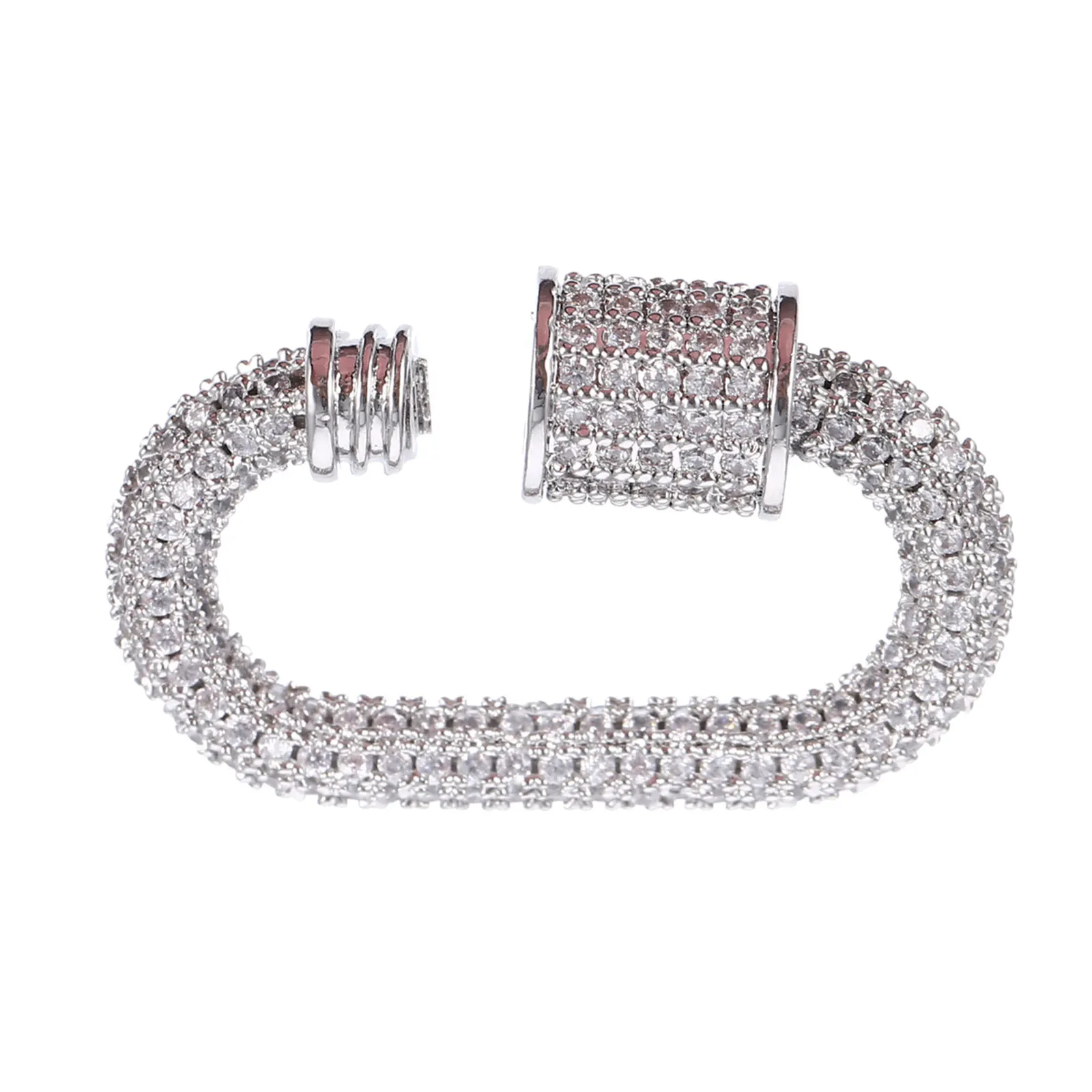 

Premium Jewelry Necklace Clasp Multi-Functional Connecting Clasp Lightweight Portable Easy to Use for Handmade Jewelry