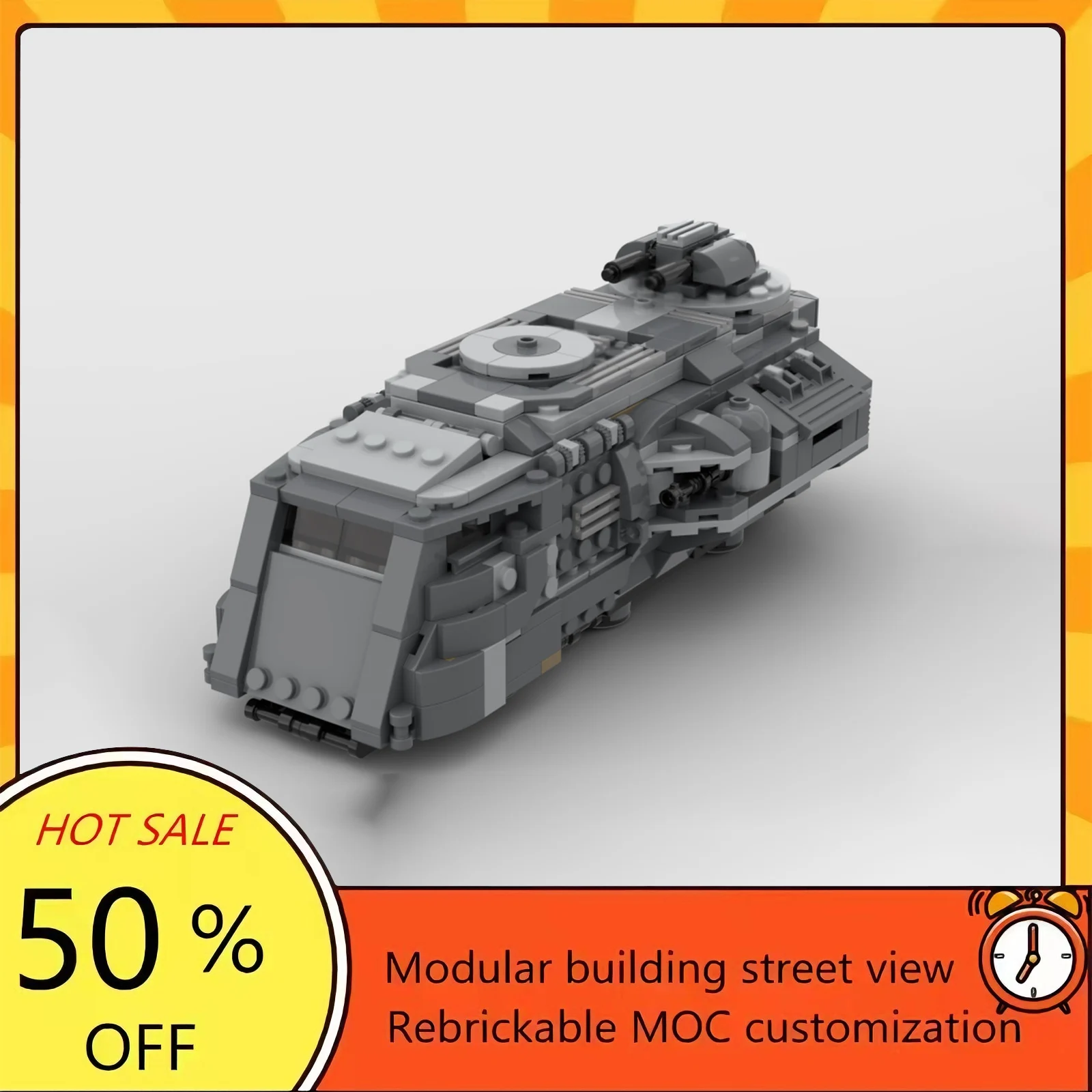 

456PCS Popular Space War Movie Model MOC Building Bricks Spaceship Modular Technology Gifts Holiday Assemble Children Toy Suit