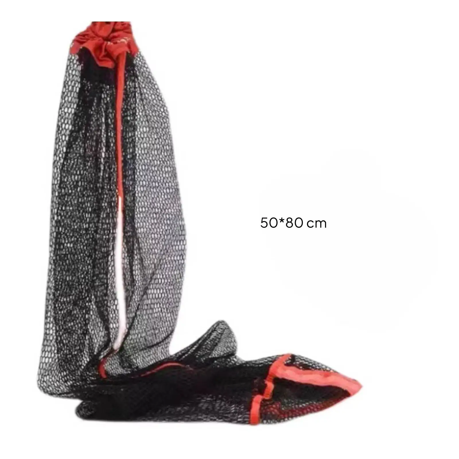 Fishing Keep Net Portable Folding Rubber Mesh Fish Storage Cage Quick Rinse Bag for Net Fishing
