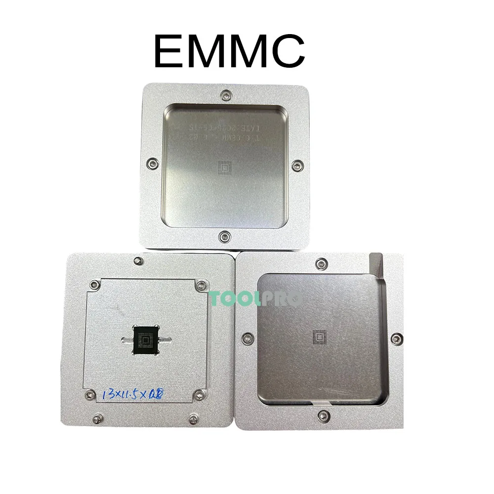 Stemcil Reballing Kit EMMC 82x82mm Reballing Stencil For Memory Chips EMMC STENCIL Customized Repair Kit BGA Welding Tools