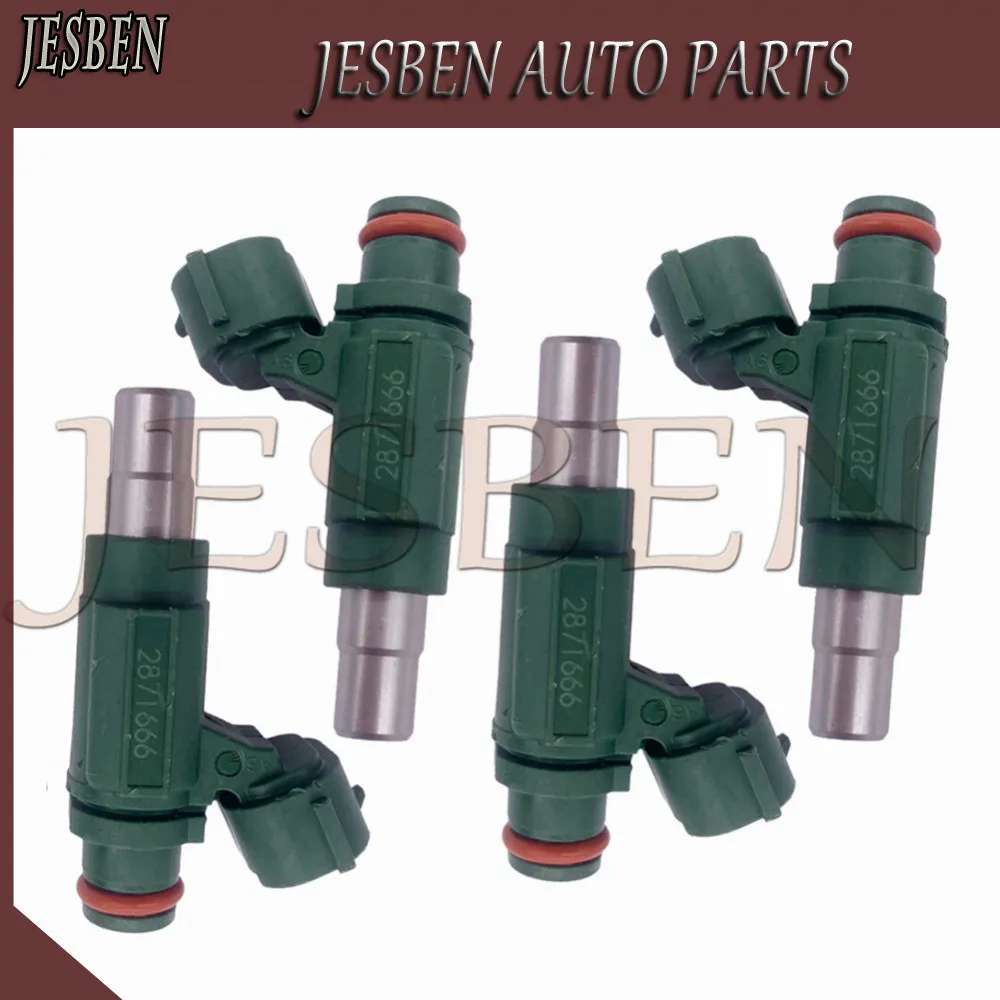 Injecteur de carburant EAT287 49033 – 0011, 4 pièces, adapté à Kawasaki NINJA ZX-10R ZX10R TERYX 750 ZG1400 CONCOURS 2008-2009 1400GTR 2008-2016