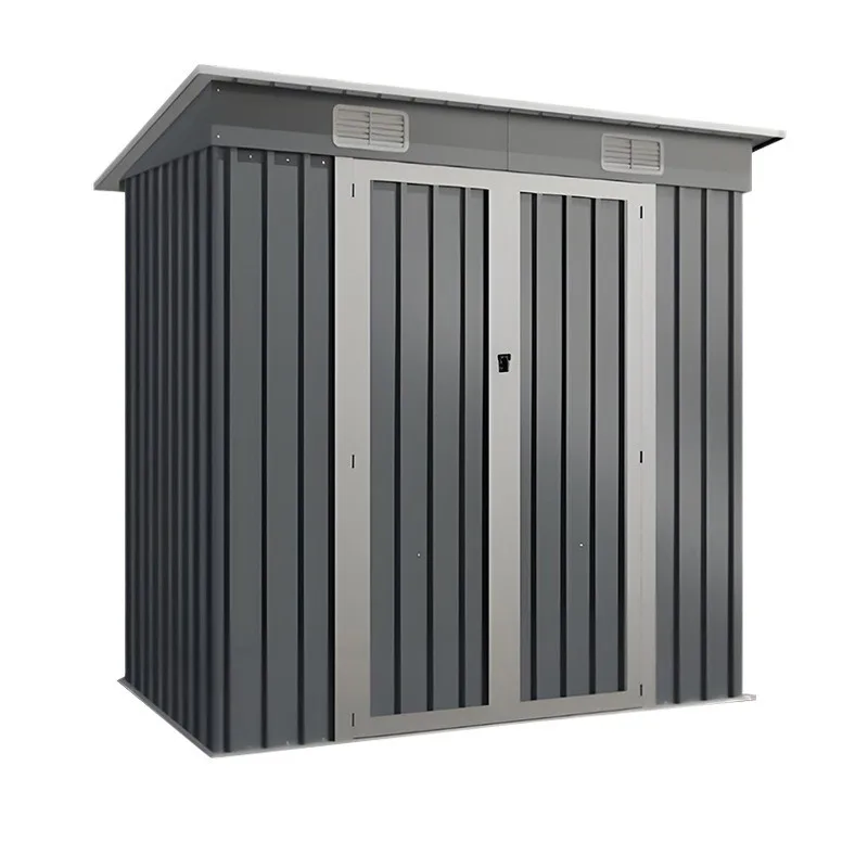 

Garden Courtyard Villa Function Room Outdoor Tool Shed and Locker Color Steel Plate