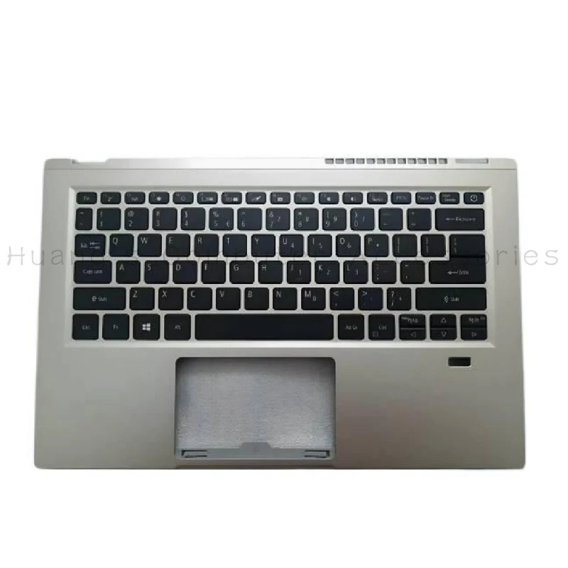 S+New Original Golden Keyboard Palm Rest Touchpad, Suitable For Replacing Acer Swift 3 SF314-510G N20H3 Notebook Computer