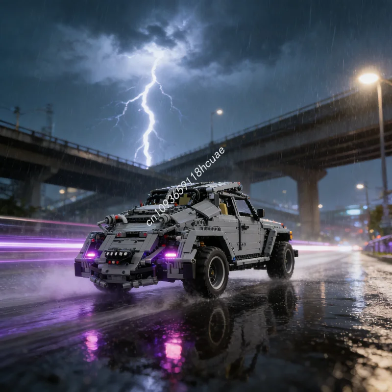 1699pcs MOC 테크니컬 배트카 대체 모델 빌딩 블록 아키텍처 크리스마스 선물 DIY 아이디어 교육용 장난감 창의력 개발