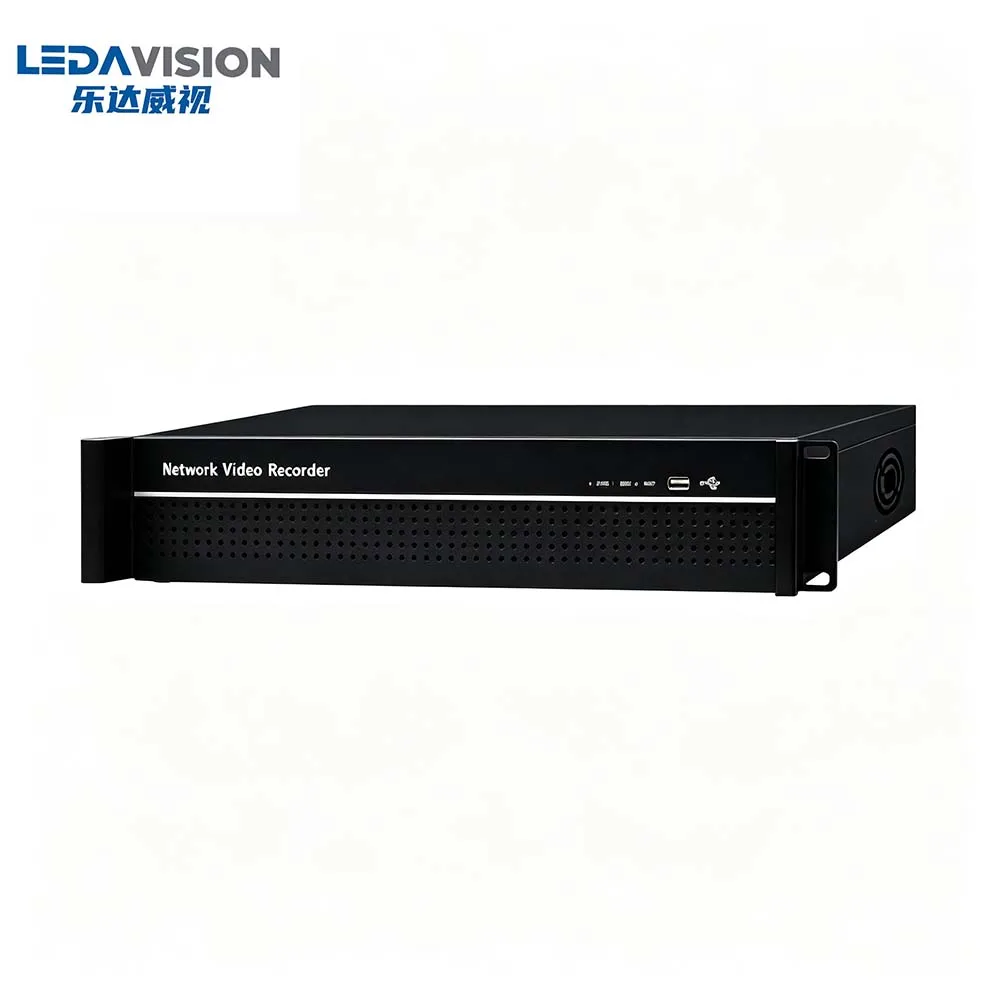 64CH NVR 8 SATA 14TB Max HDD 12MP Network Video Recorder Dual Gigabit LAN 4K Dual HDMI ONVIF CCTV Security Surveillance Recorder