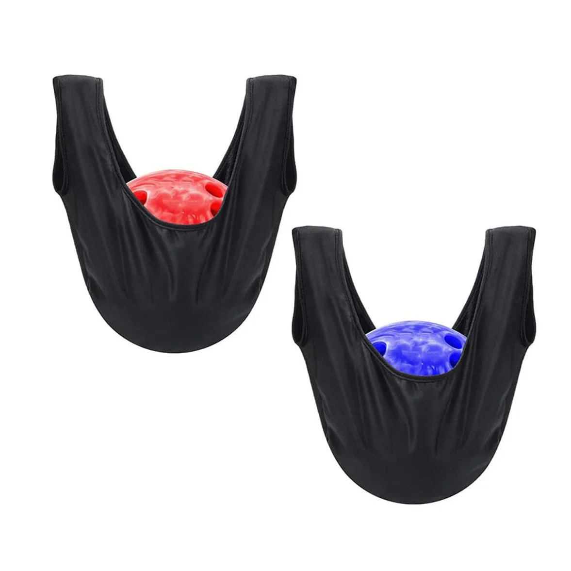 2PC Sports Bowling Cleaning Bag Wiping Rag Cleaning Polishing Fabric Soft Fiber Cleaning Towel Outdoor