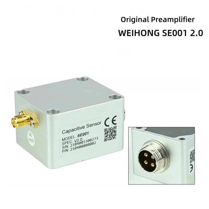 Imagem -02 - Weihong-original Preamplifier Sensor Capacitivo Laser Controlador de Corte Precitec Raytools Wsx Weihong Laser Head Se001