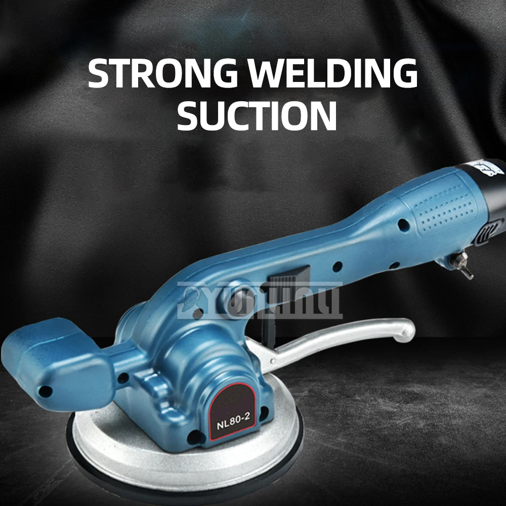 Cordless Tiler Vibrator Tiling Machine Tiles Vibrator Suction Cup Automatic Floor Vibrator Leveling Tools with 12v Battery