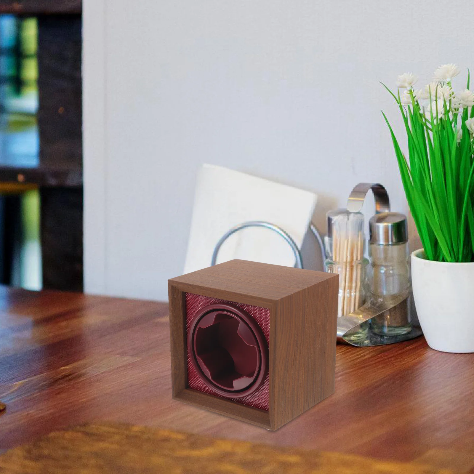 

Mechanical Watch Winder Wooden Retro Display Box for Organizing Automatic Watch Rotating Holder Collector Gift Idea